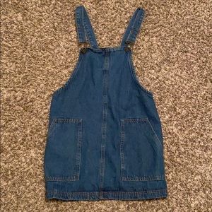Forever 21 Denim Overall Dress